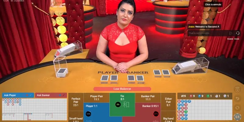 Cách chơi Baccarat về việc xác định kết quả